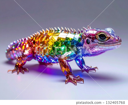 彩虹鬣蜥 132405768