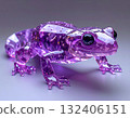 紫色玻璃蜥蜴 132406151