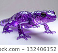 紫色玻璃蜥蜴 132406152