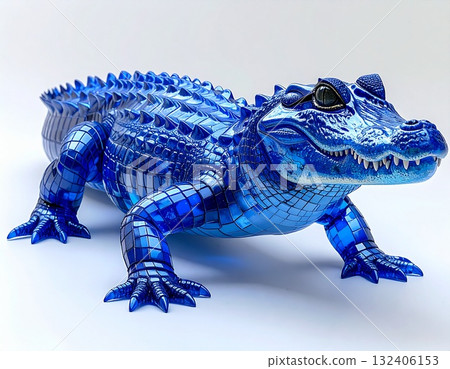 藍玻璃鱷魚 藍玻璃鱷魚 132406153