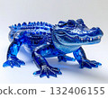 藍玻璃鱷魚 132406155