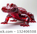 紅色透明鱷魚 132406508