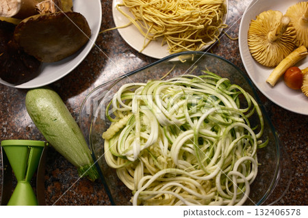 italian spaguetti pasta with nutritional carbohydrates italian spaguetti pasta with nutritional carbohydrates 132406578