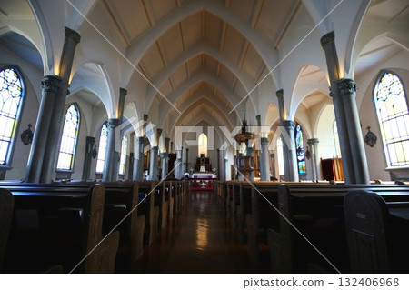 山手天主教堂內部,開港後第一座天主教堂 山手天主教堂內部,開港後第一座天主教堂 132406968