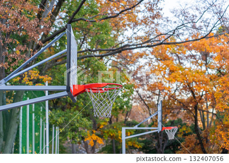 Basketball goal 02 in Tokyo Basketball goal 02 in Tokyo 132407056