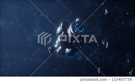 alien military vessel is on a course towards our planet with the intention of invasion 132407739