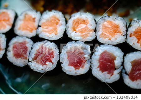 sushi as japanesse gourmet asian food sushi as japanesse gourmet asian food 132408014