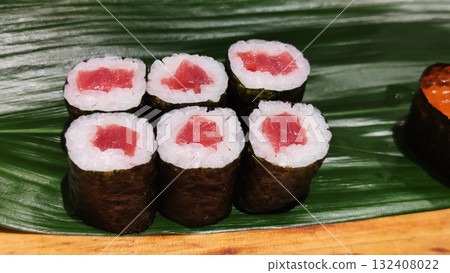 sushi as japanesse gourmet asian food 132408022