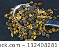 Spoon with spice mix Spoon with spice mix 132408281