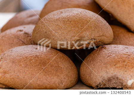 Sour dough bread with seeds Sour dough bread with seeds 132408543