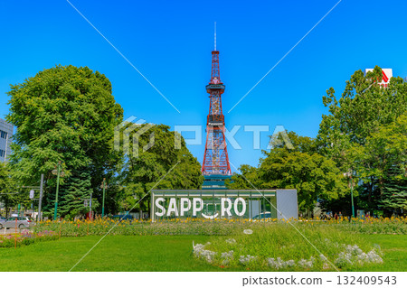 北海道札幌大通公園札幌電視塔 北海道札幌大通公園札幌電視塔 132409543
