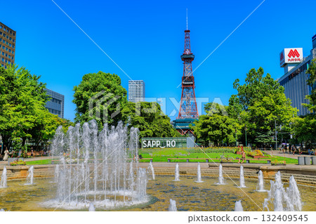 北海道札幌大通公園札幌電視塔 132409545