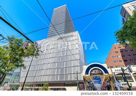 Hokkaido, Sapporo City, Lions Tower Sapporo and Tanukikoji 3-chome Hokkaido, Sapporo City, Lions Tower Sapporo and Tanukikoji 3-chome 132409558