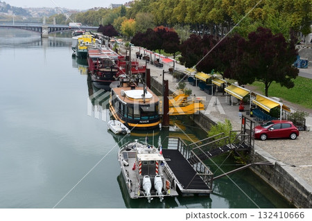 里昂的羅納河 132410666