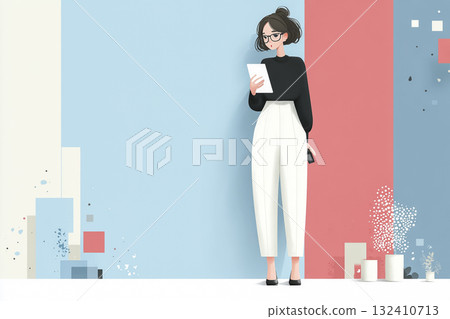 Miyu Series: A Businesswoman Analyzing AI Marketing Miyu Series: A Businesswoman Analyzing AI Marketing 132410713