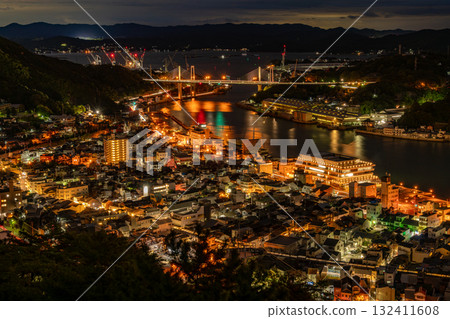 Night view of Onomichi 132411608