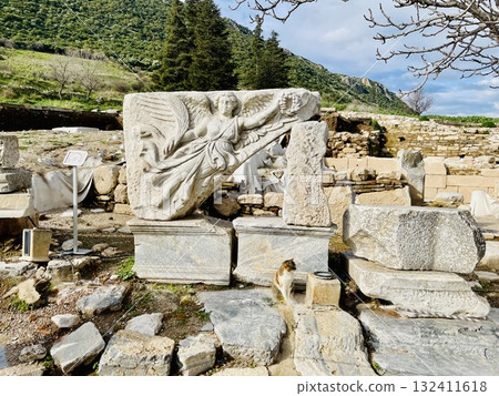 Goddess Nike in Ephesus 132411618