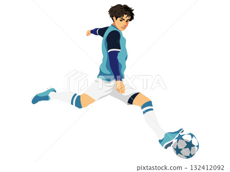 soccer player 132412092