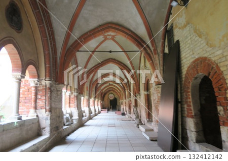 Cloister and courtyard of Riga Cathedral 132412142
