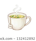 Warm herbal tea 132412892