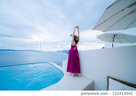 聖托里尼飯店泳池 132413042