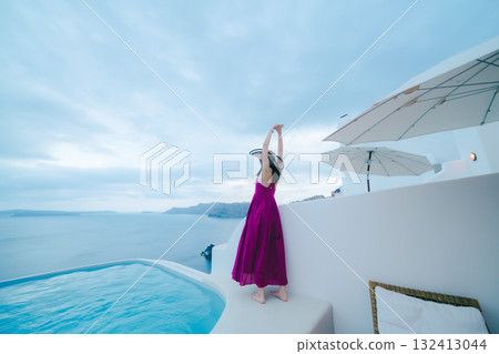 聖托里尼飯店泳池 聖托里尼飯店泳池 132413044