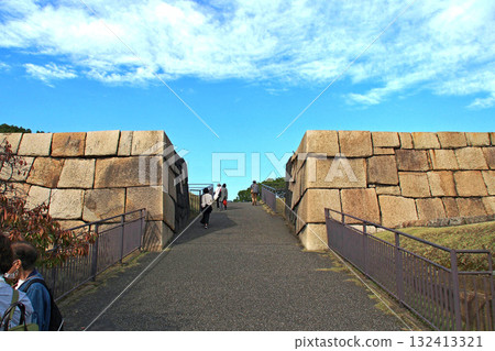 Former Edo Castle (Imperial Palace) castle tower ruins [Chiyoda Ward, Tokyo] 132413321