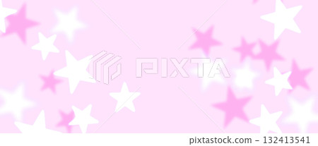 可愛的粉紅色星星背景素材 132413541