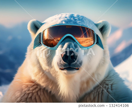 北極熊護目鏡 02 北極熊護目鏡 02 132414106