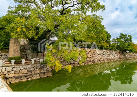 岡山城護城河風景 132414110