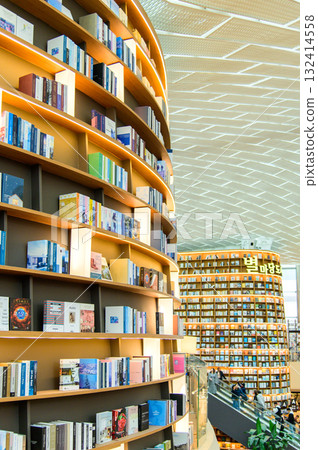 Beautiful scenery of Byulmadang Library in Seoul, South Korea Beautiful scenery of Byulmadang Library in Seoul, South Korea 132414558