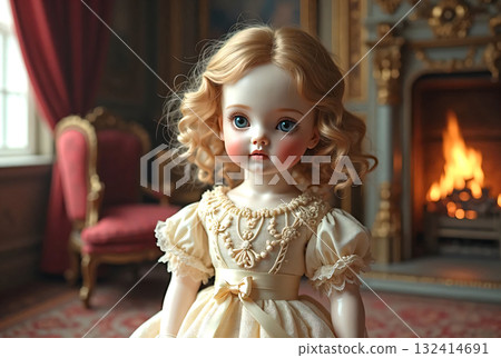 可愛的法國娃娃 可愛的法國娃娃 132414691