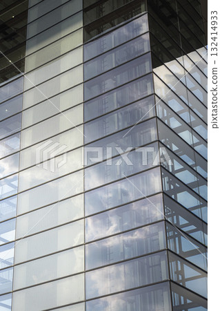 An architectural element of the modern business center Kranhaus An architectural element of the modern business center Kranhaus 132414933