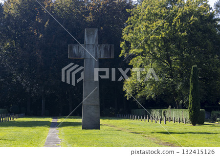 Ehrenfriedhof World War II military cemetery in Cologne 132415126
