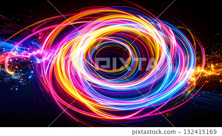 Colorful light swirl texture Colorful light swirl texture 132415169