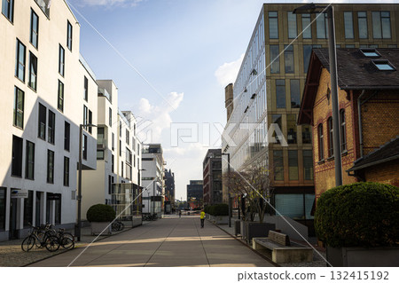 Modern business center in Cologne 132415192