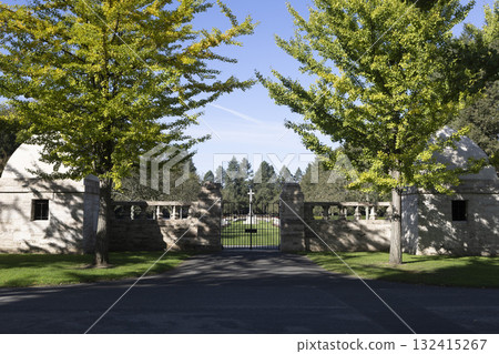 Ehrenfriedhof World War II military cemetery in Cologne 132415267