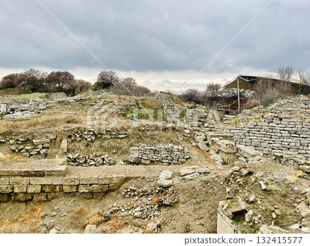 Troy ruins 132415577