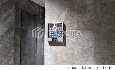 時尚男廁標識 時尚男廁標識 132415812