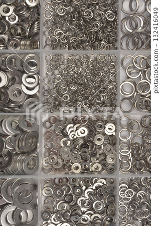 Stainless steel metric spring washers Stainless steel metric spring washers 132416049