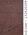 紅棕色塊磚牆紋理 132416399