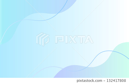 淺藍色漸層流體形狀背景 淺藍色漸層流體形狀背景 132417808