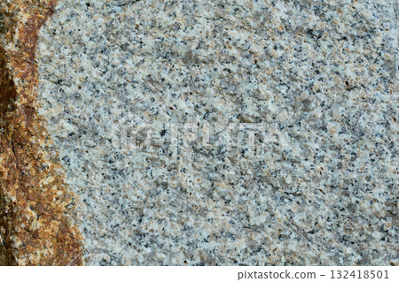 Pale-white stone texture with bumps and brown stripes on the surface Pale-white stone texture with bumps and brown stripes on the surface 132418501