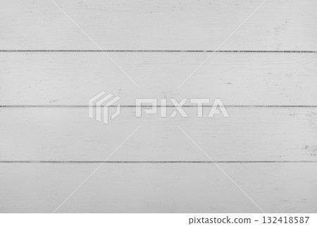 White painted wooden planks forming rustic background texture White painted wooden planks forming rustic background texture 132418587