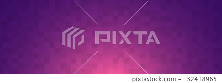 Pixel background. Abstract gradient texture. Digital square pattern. Color geometric mosaic. Game wallpaper with smooth tiles. Purple design template. Vector illustration 132418965