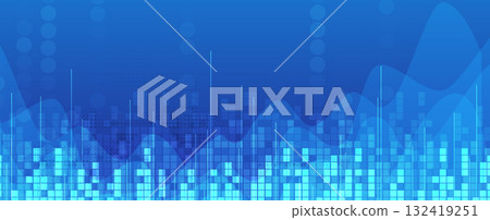 Abstract circuit network and artificial intelligence background for science or business Abstract circuit network and artificial intelligence background for science or business 132419251
