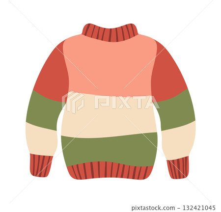 Knitted sweater autumn winter garment Knitted sweater autumn winter garment 132421045