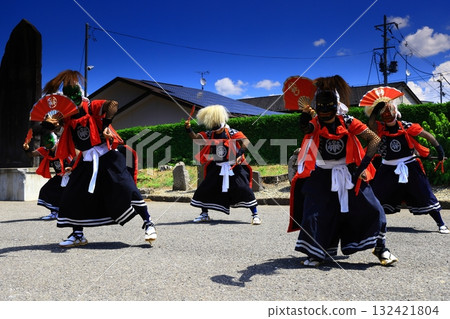 岩手縣民俗表演 鬼劍部 132421804