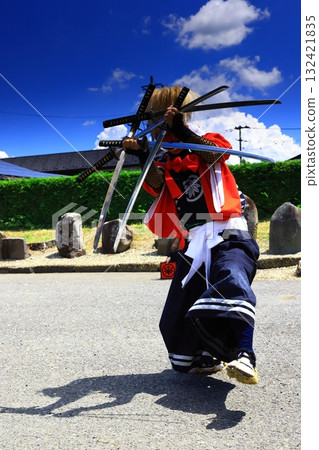 Iwate Prefecture Folk Performing Arts Performance: Onikenmai Iwate Prefecture Folk Performing Arts Performance: Onikenmai 132421835