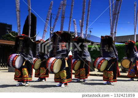 Iwate Prefecture Folk Performing Arts Performance Deer Dance Iwate Prefecture Folk Performing Arts Performance Deer Dance 132421859